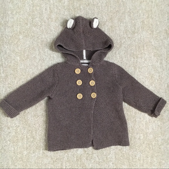 Baby Boden Other - Baby Boden Sweater Coat, Brown, 6-12 mo